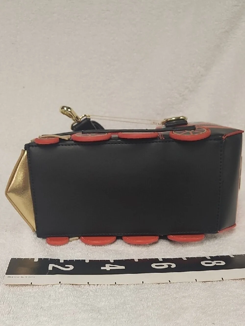 Disney Parks Exclusive Loungefly Disney Railroad Train Crossbody Bag With Light